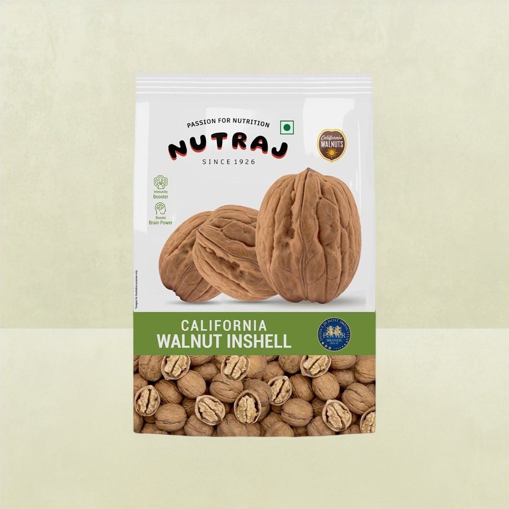 Nutraj California Inshell Walnut 1 kg Combo