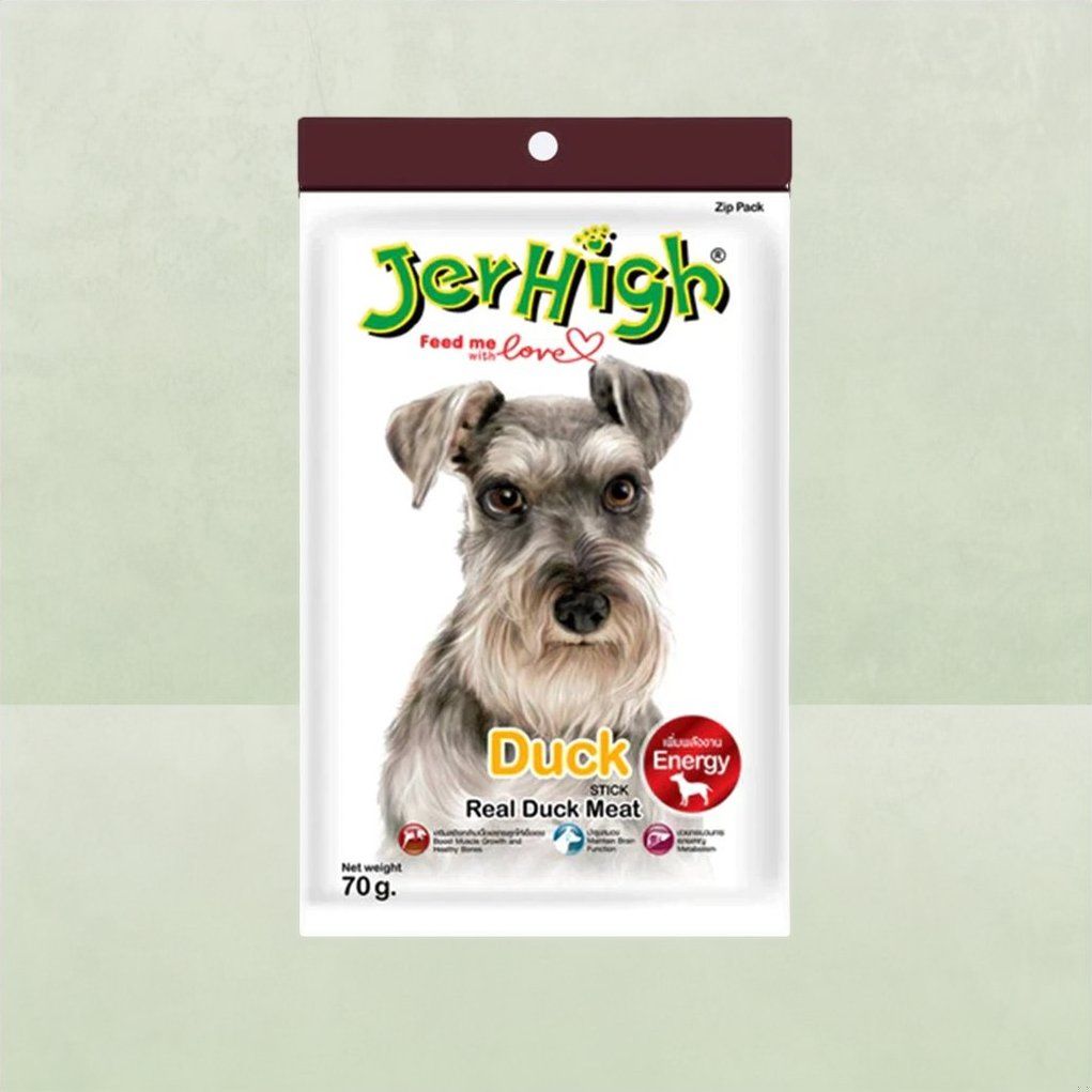Jerhigh Duck Stick Dog Treats Made With Real Duck (Energy)