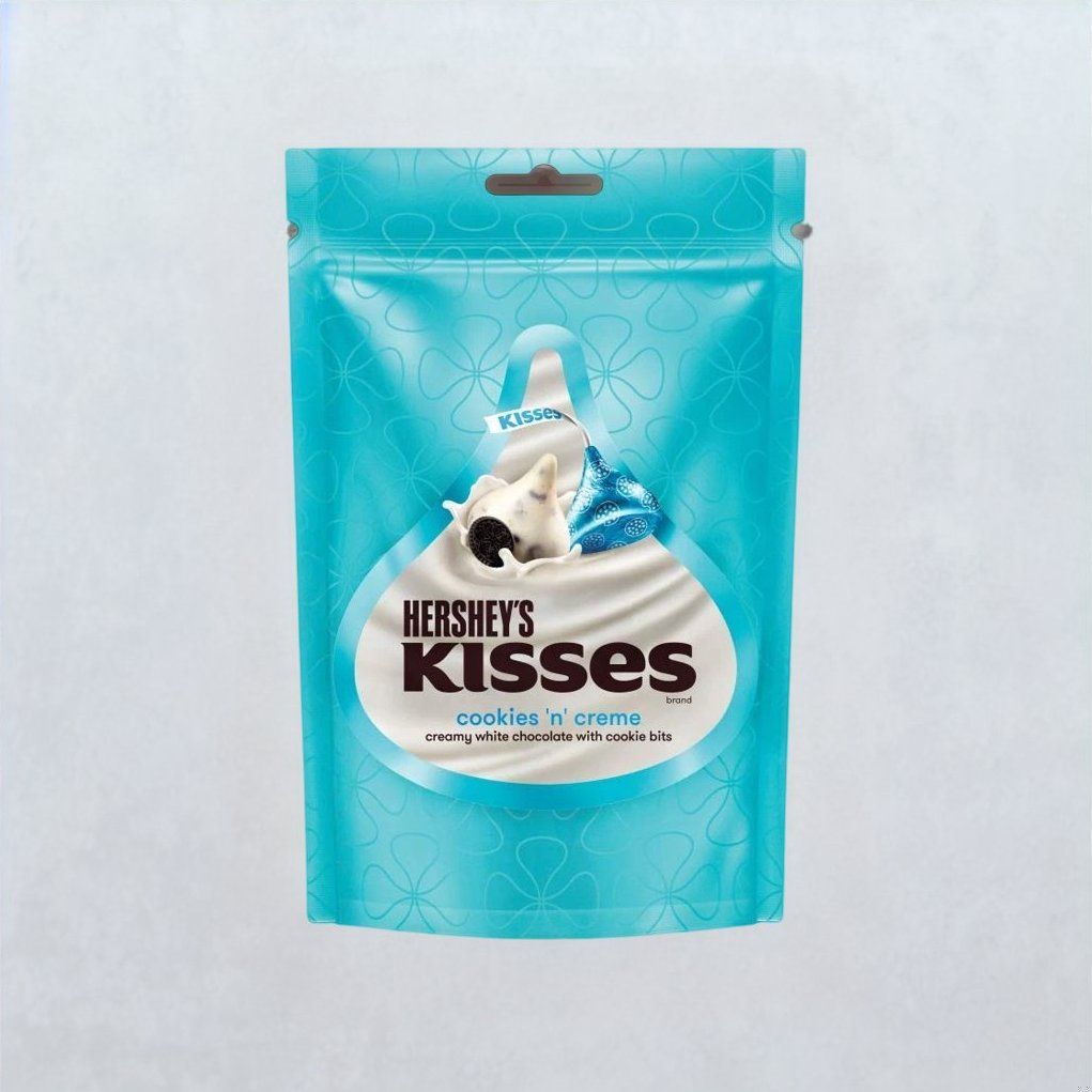 Hershey'S Kisses Cookies 'N' Cream Chocolate Share Bag 34 g Combo