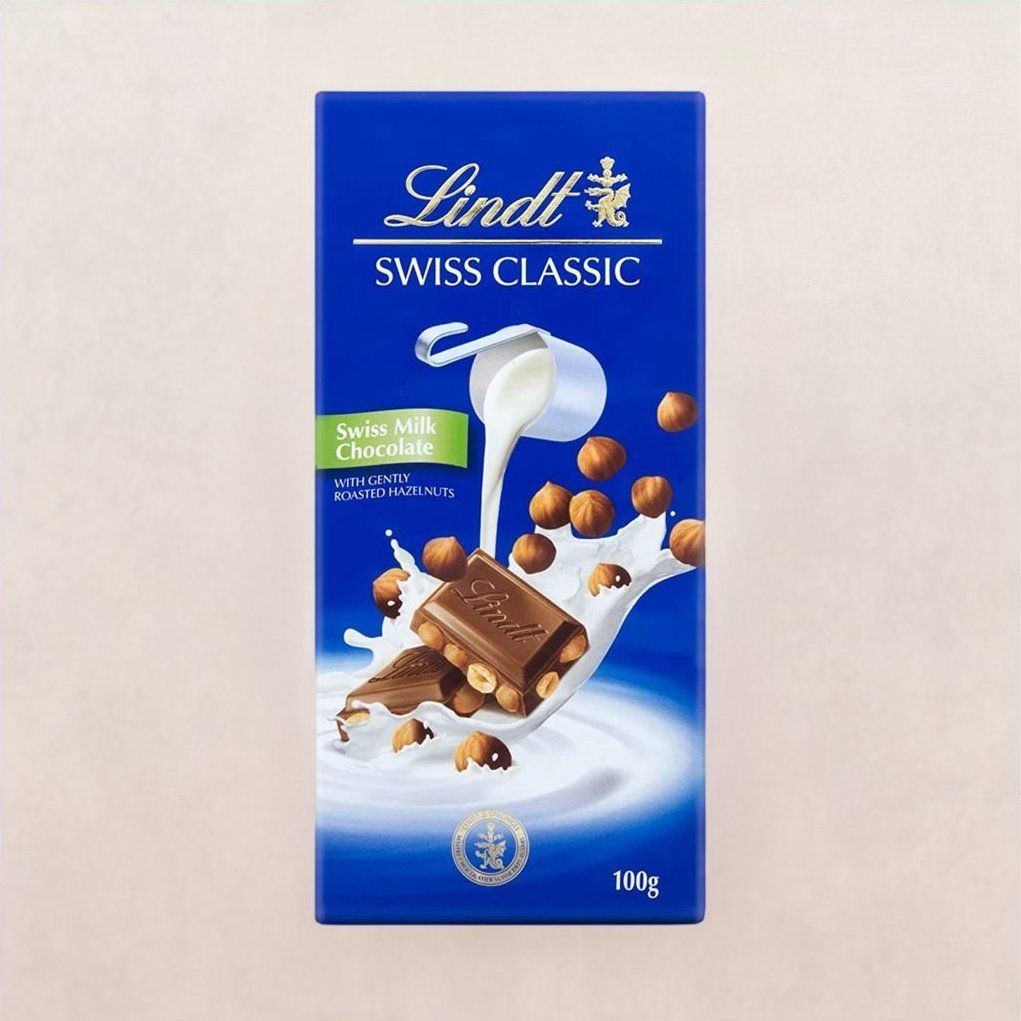 Lindt Swiss Milk Chocolate with Roasted Almonds