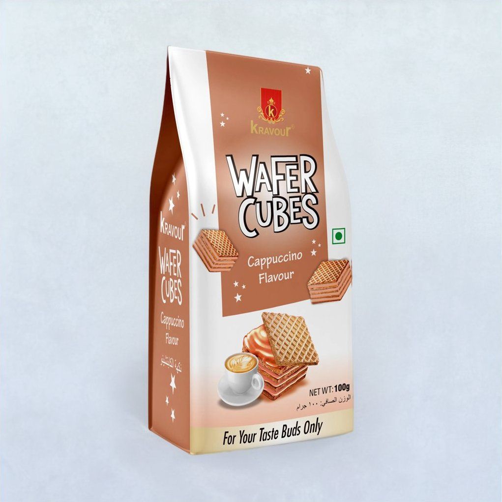 Kravour Cappuccino Wafer Cubes