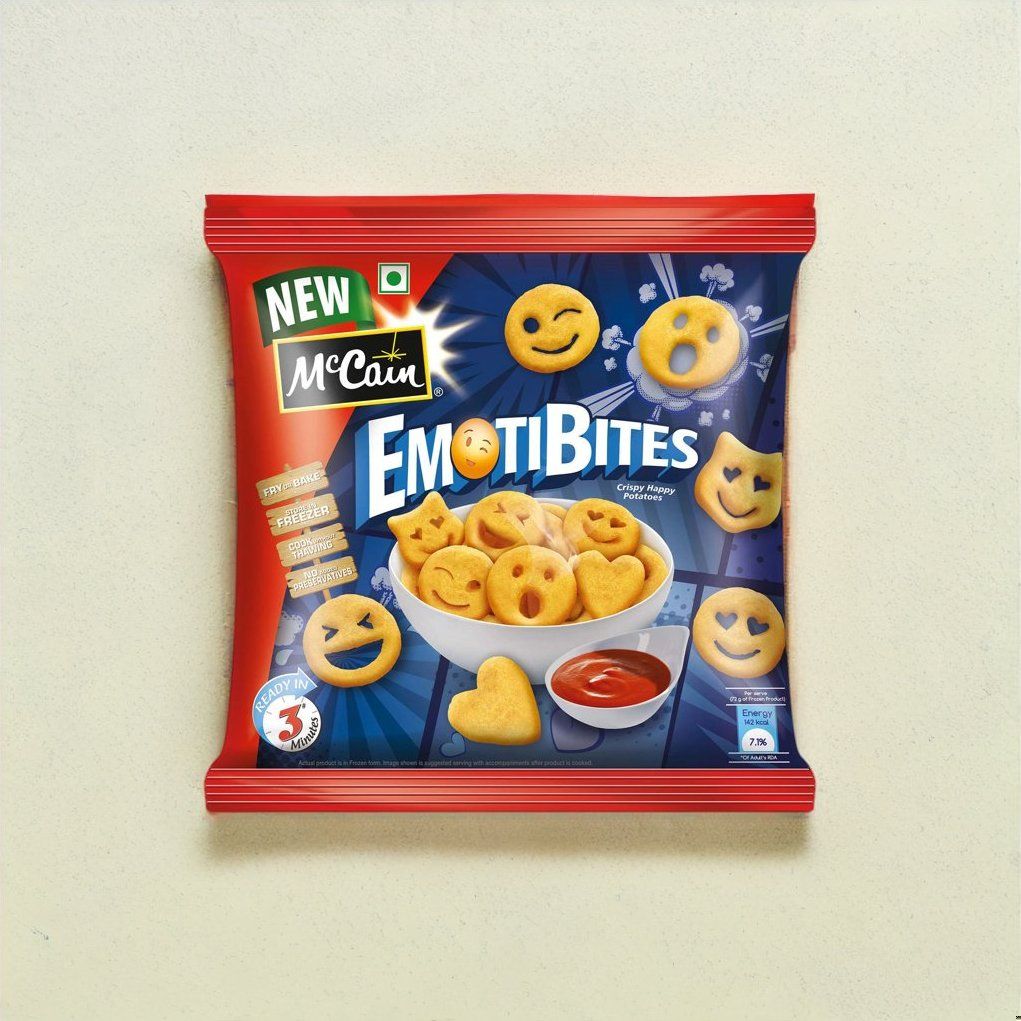 Mccain Emotibites Crispy Happy Potato Snack