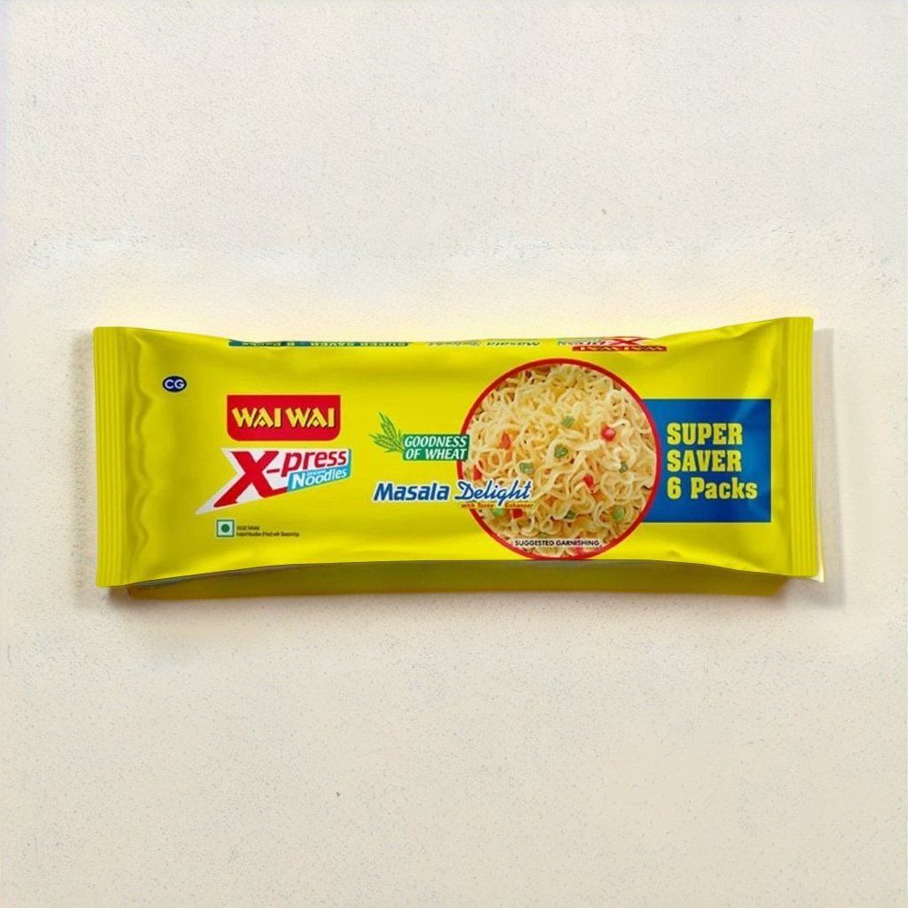 Wai Wai Express Instant Masala Delight Noodles