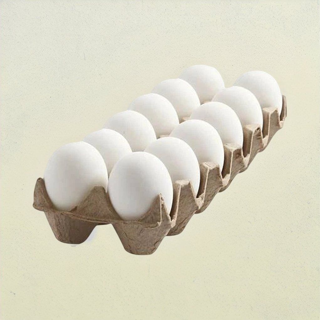K K White Egg
