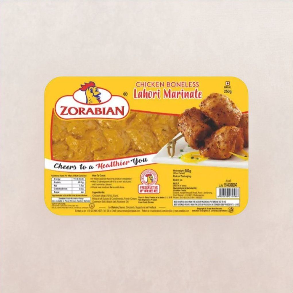 Zorabian Chicken Lahori Tikka 250 g Combo