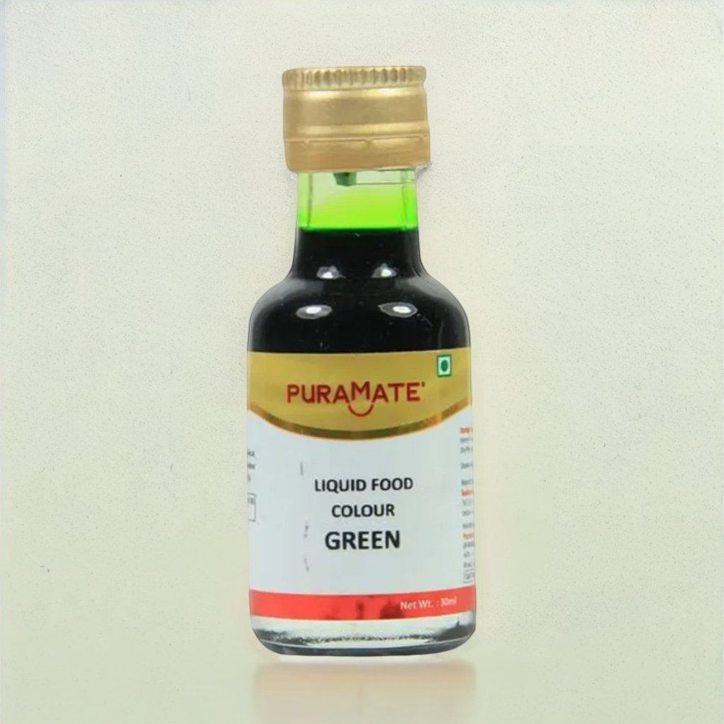 Puramate Liquid Food Colour- Green 30 ml Combo