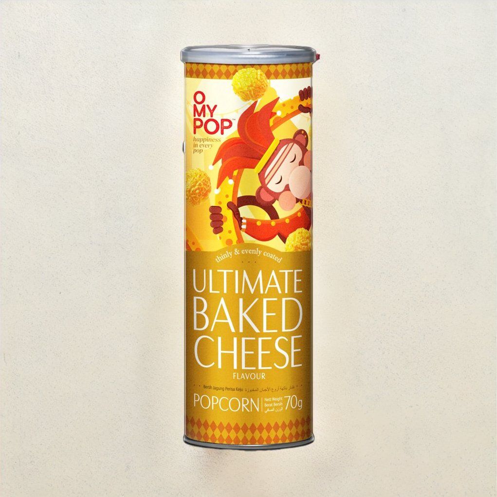 Omypop Popcorn Ultimate Baked Cheese