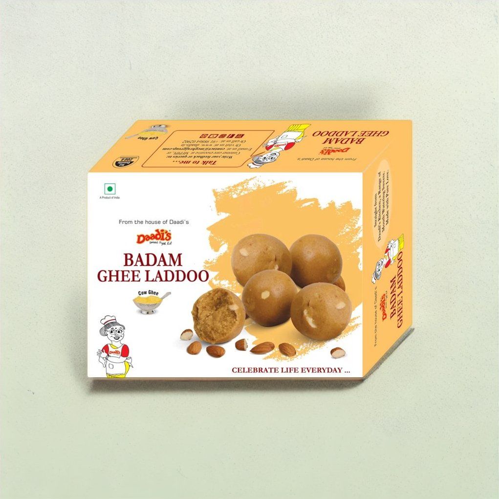 Daadi's Badam Laddoo Pure Ghee 200 g Combo