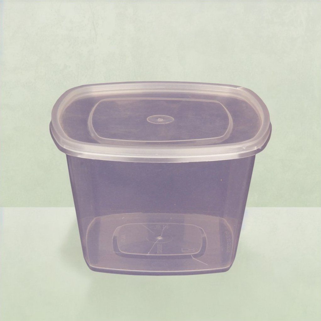 Vinay Trading Reusable Square Tub Container - 500 ml