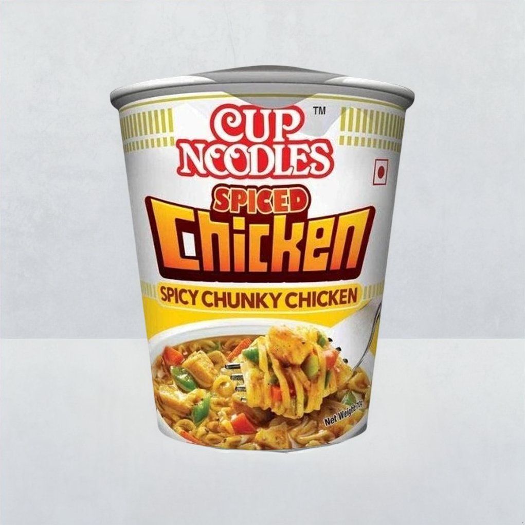 Nissin Cup Noodles Spiced Chicken Cup 55 g Combo