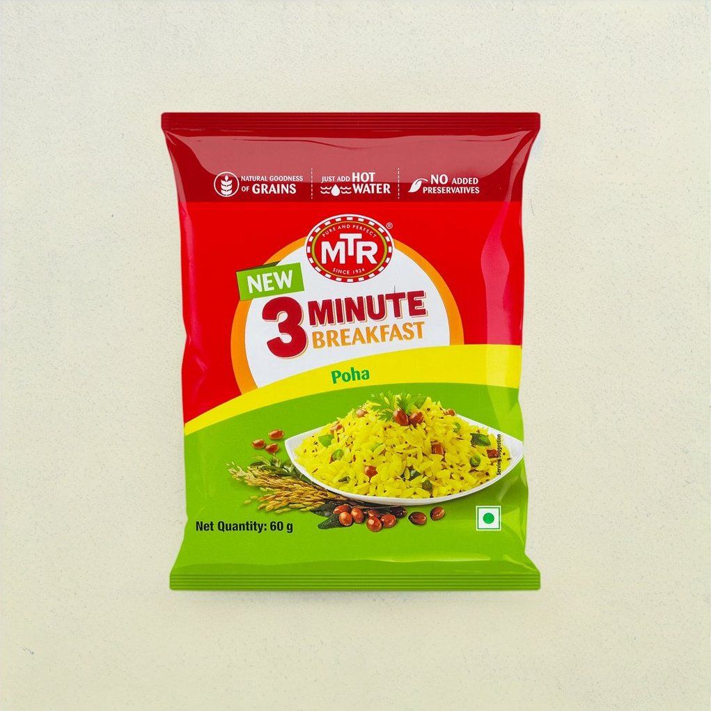 MTR 3 min Poha 60 g Combo
