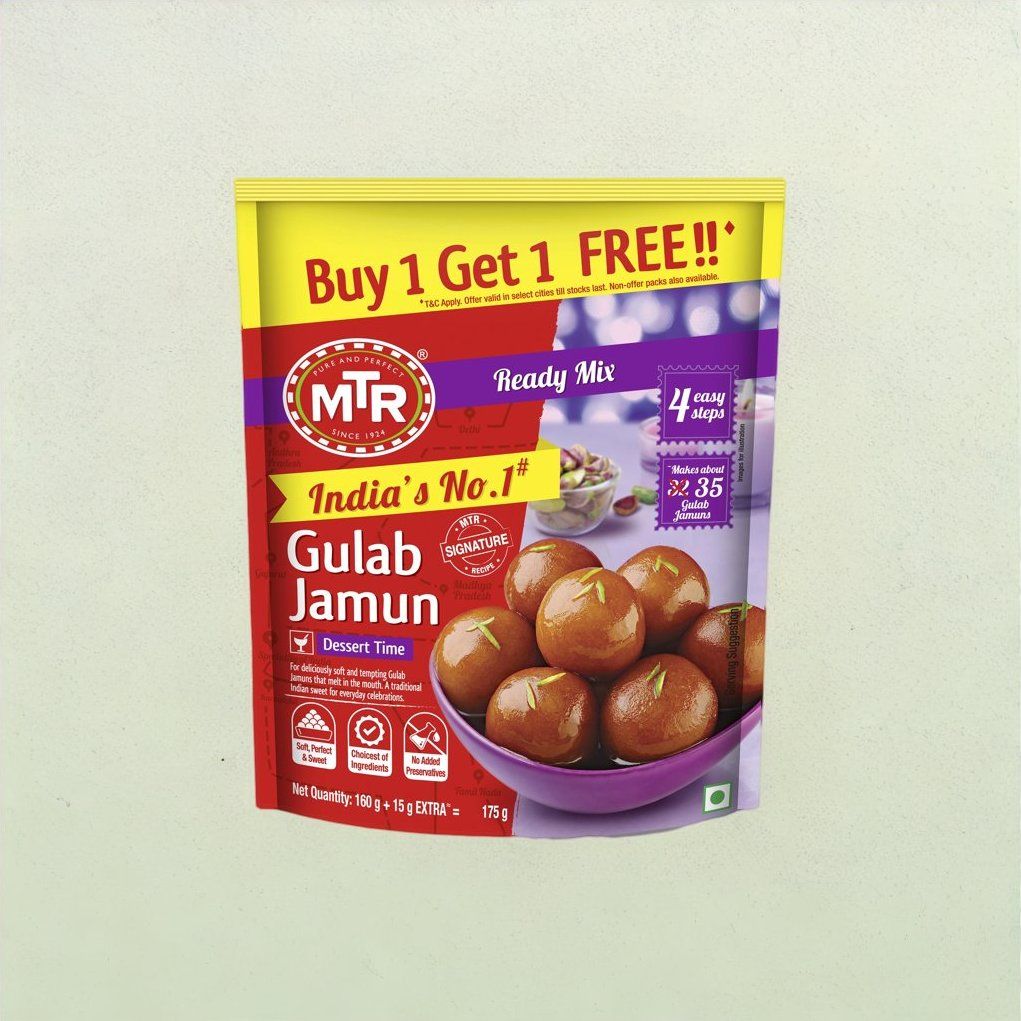 MTR Gulab Jamun Mix 320 g Combo
