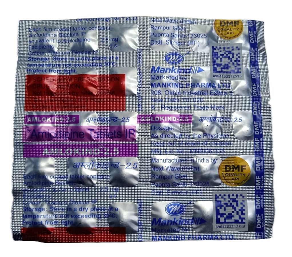 Amlokind-2.5 Tablets