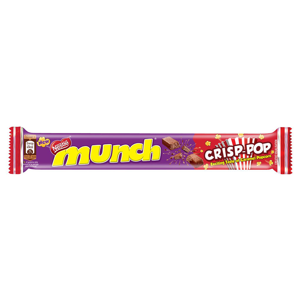 Nestle Munch Crisp-Pop Chocolate