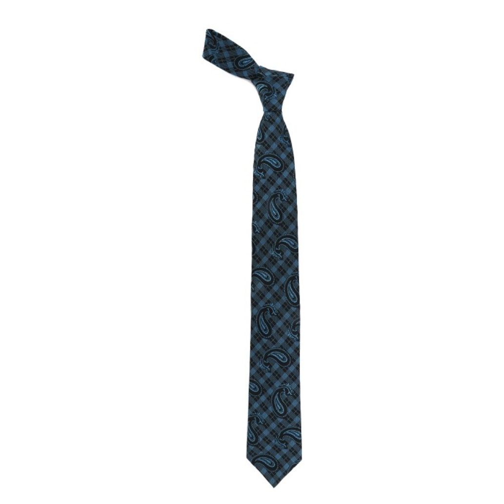 Calvadoss Men's Paisley Design Tie | CALT2096 | Blue