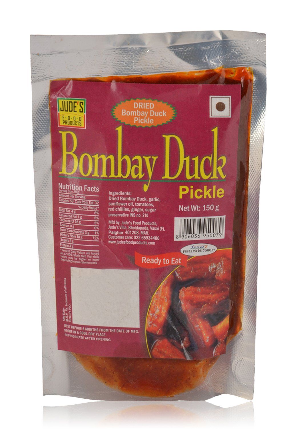 Judes Bombay Duck Pickle