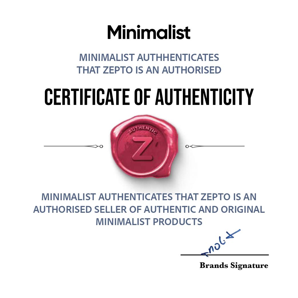 Minimalist Invisible Sunscreen SPF 40+ PA +++ Lightweight