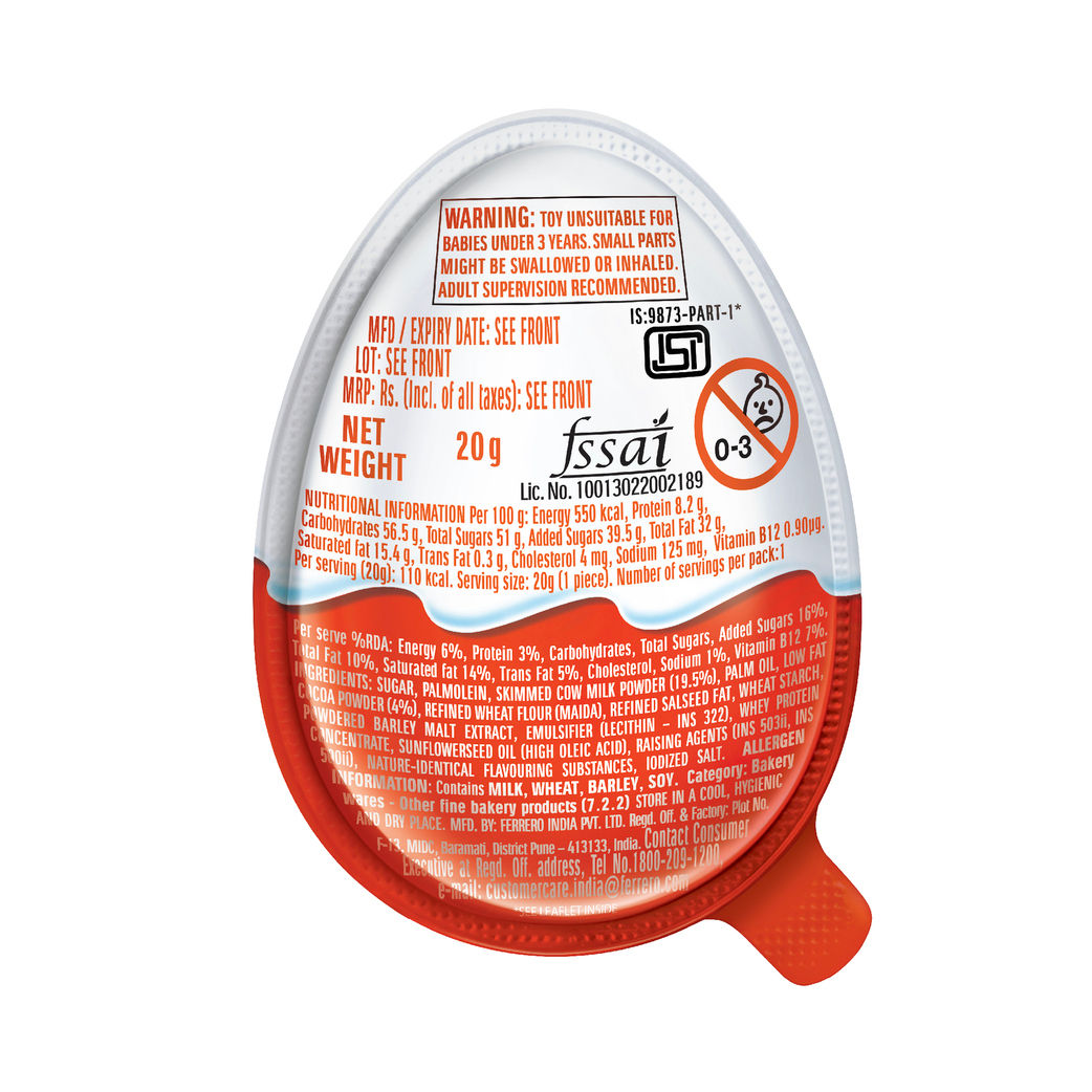 Kinder Joy Batwheels - Single Pack
