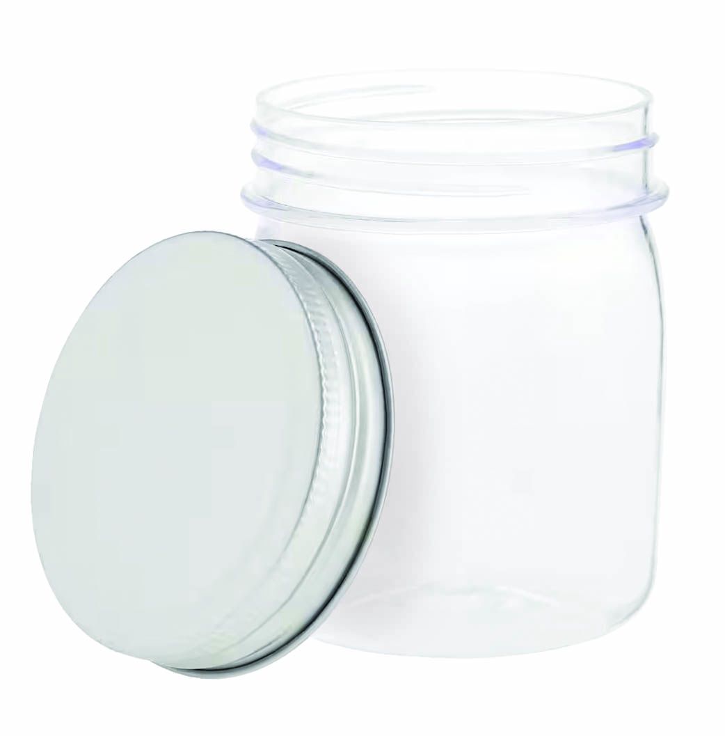 All Time Crystal Storage Jar Set Of 6 (230 Ml X 6 ), Transparent