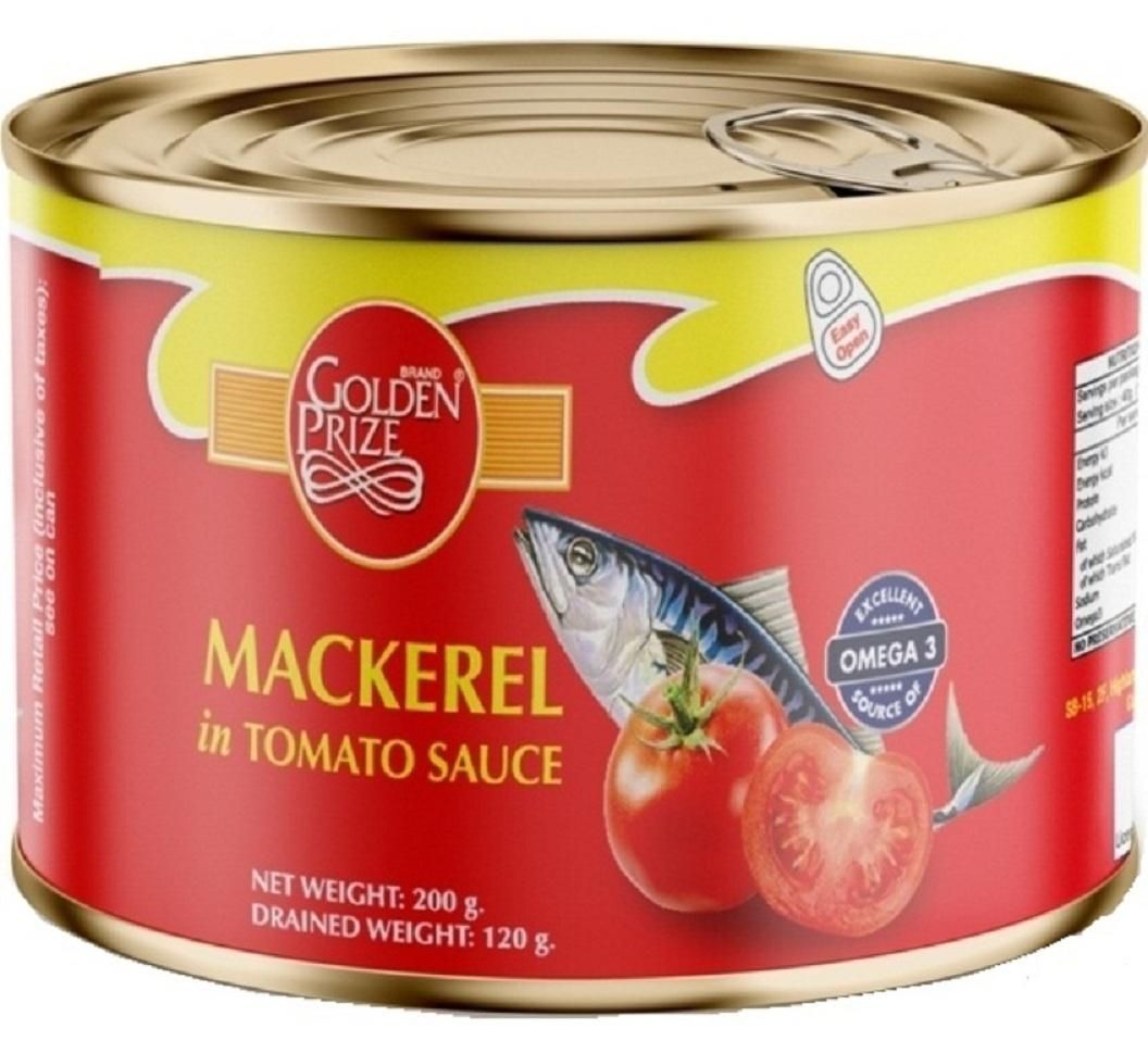 Golden Prize Mackerel In Tomato Sauce