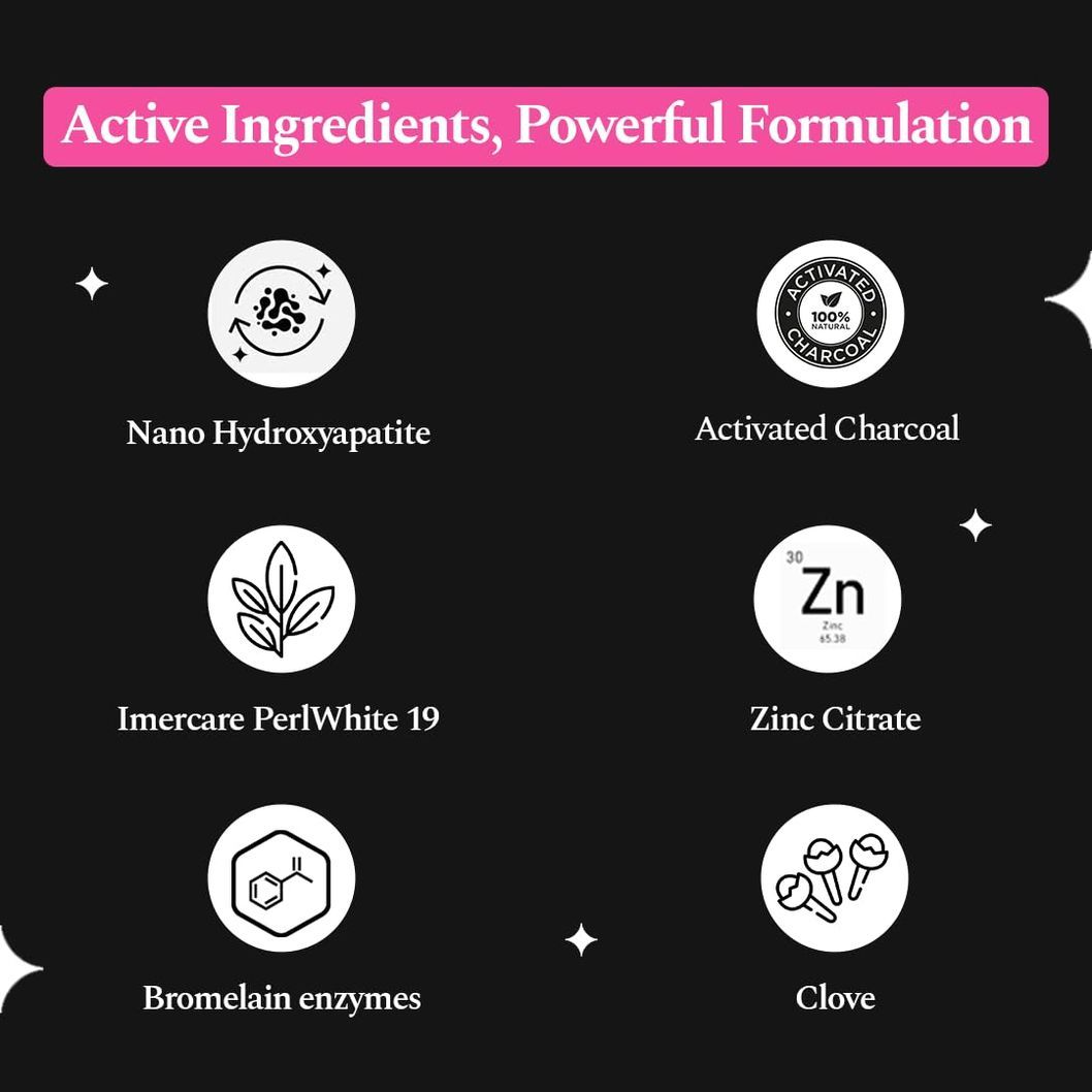 Perfora Activated Charcoal Teeth Whitening Toothpaste