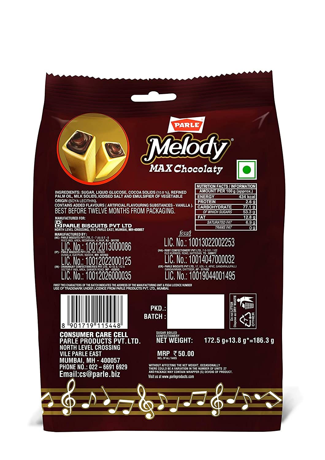Parle Melody Max