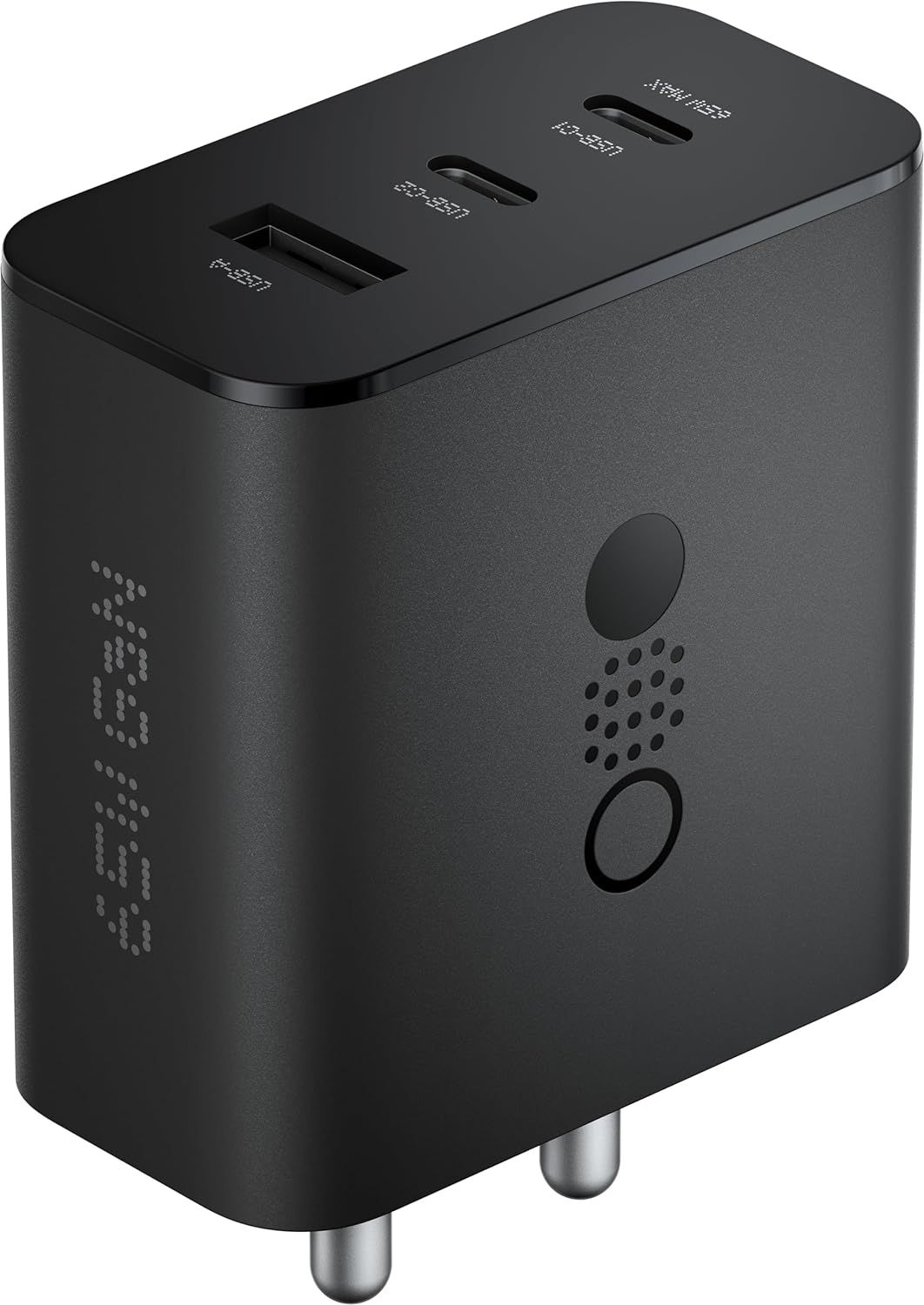 CMF by Nothing 65 W Gan 3 A Multiport Mobile Adaptor - Dark Grey