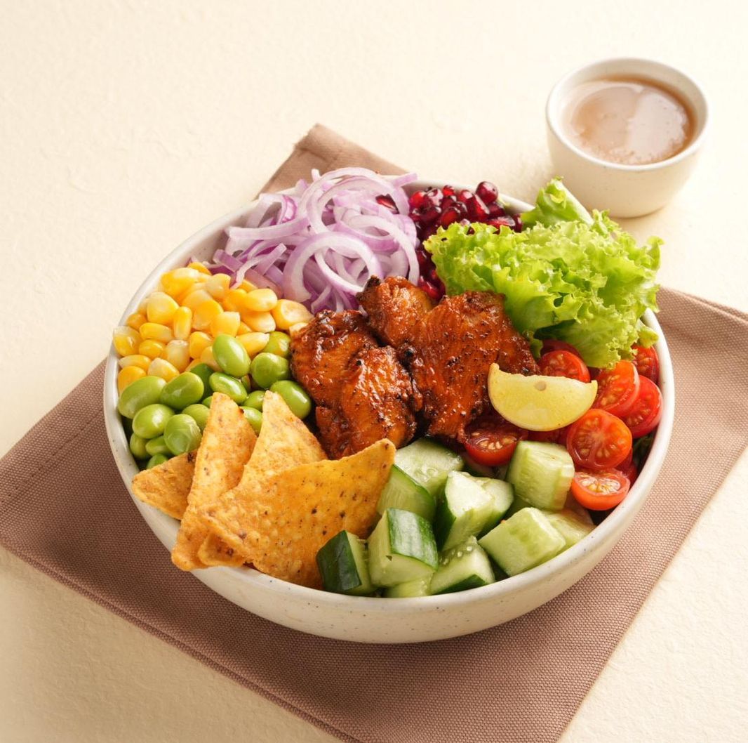 Spicy Chicken Tikka Salad