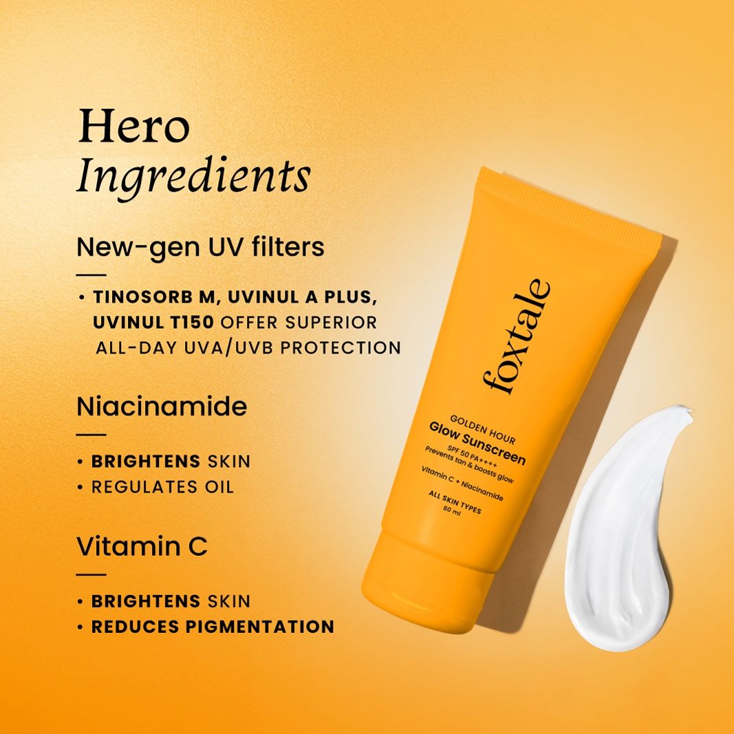 Foxtale Golden Hour Glow Sunscreen