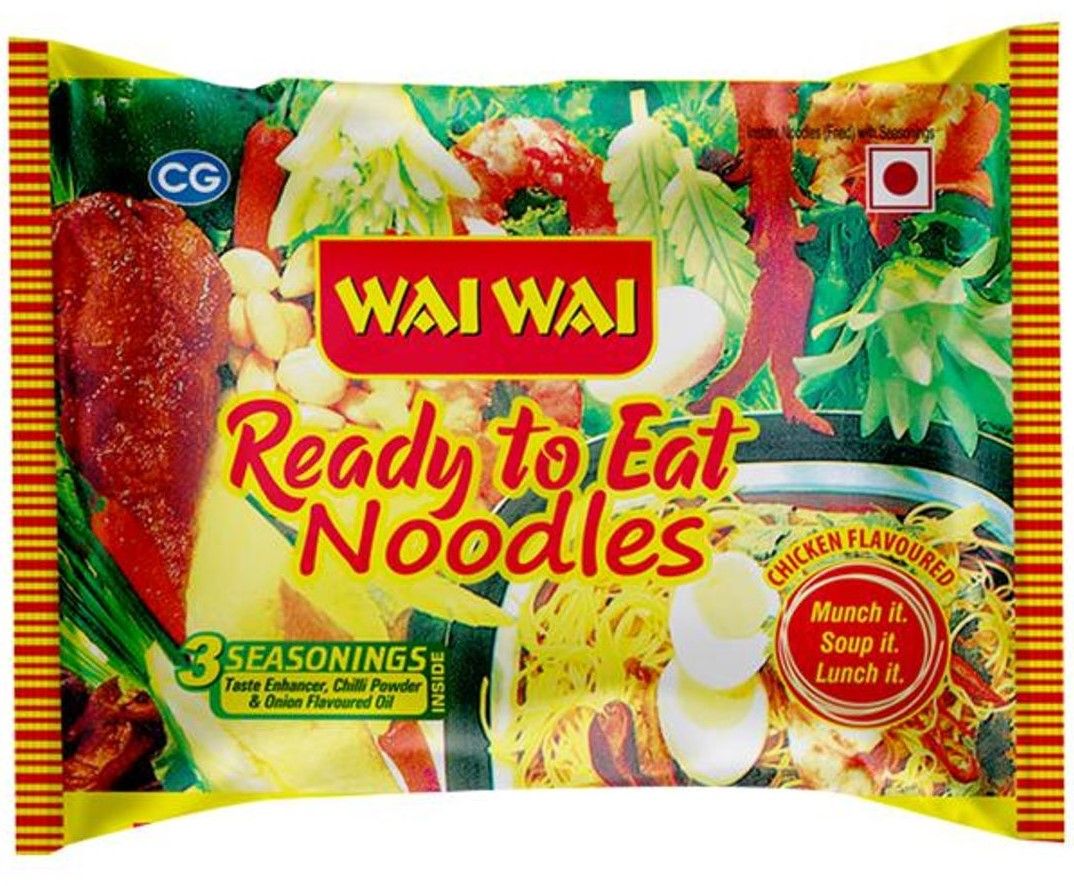 Wai Wai Chicken Instant Noodles 70 g Combo