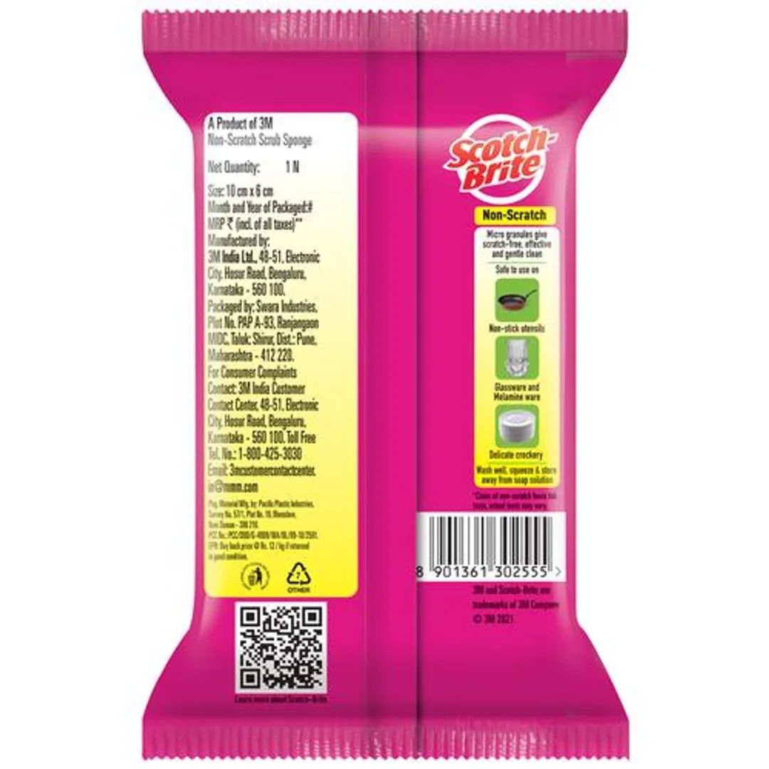Scotch-Brite Non Scratch Sponge Scrubber