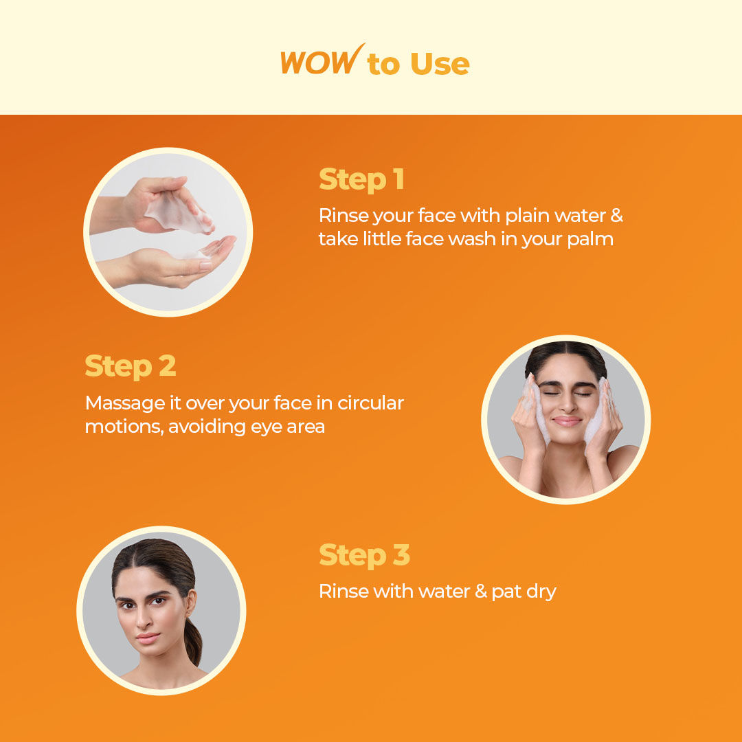 WOW Skin Science Vitamin C Face Wash