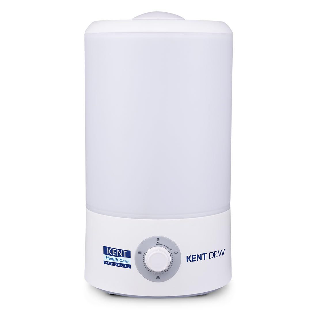Kent Dew Humidifier With Ultrasonic Mist 4l | Eliminates Dryness Caused by Ac's | 25w | White