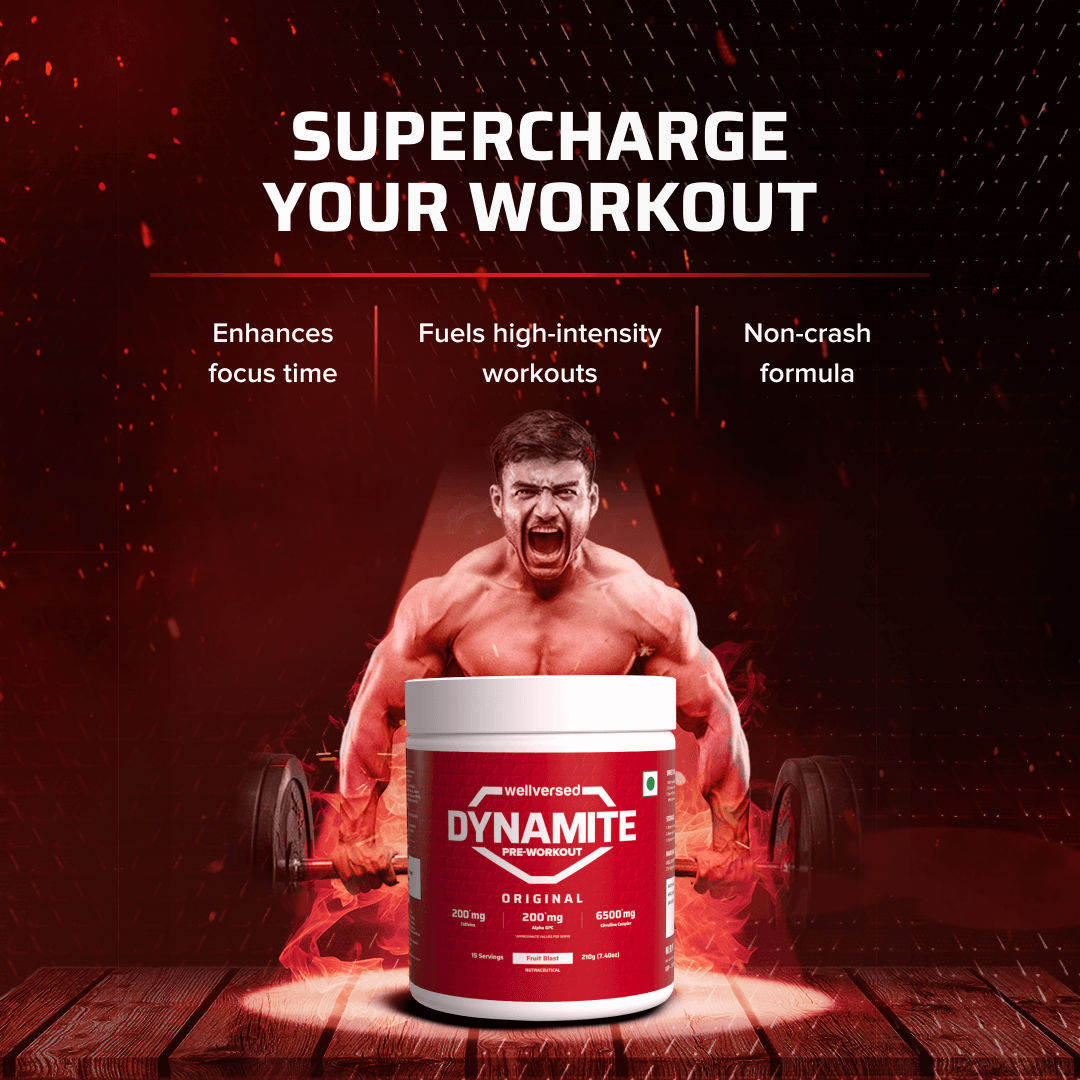 Dynamite Pre-Workout (15 Servings) Fruit Blast