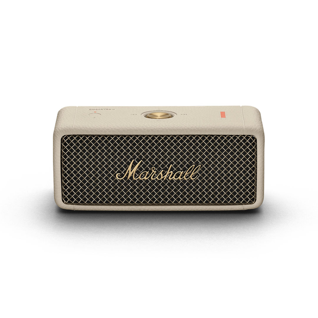 Marshall Emberton ll Wlreless Bluetooth Portable Outdoor Speaker, Cream