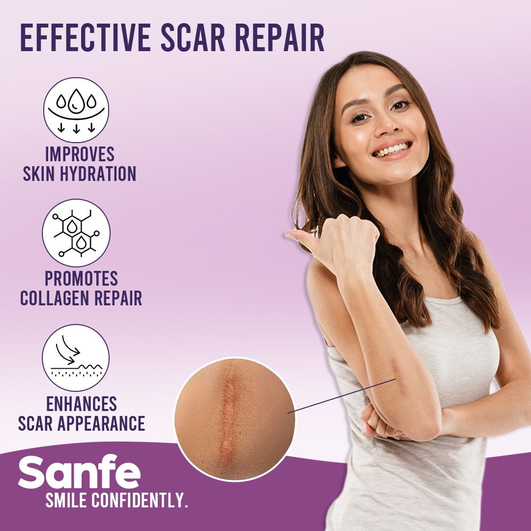 Sanfe Silicone Scar Sheet 2 sheets