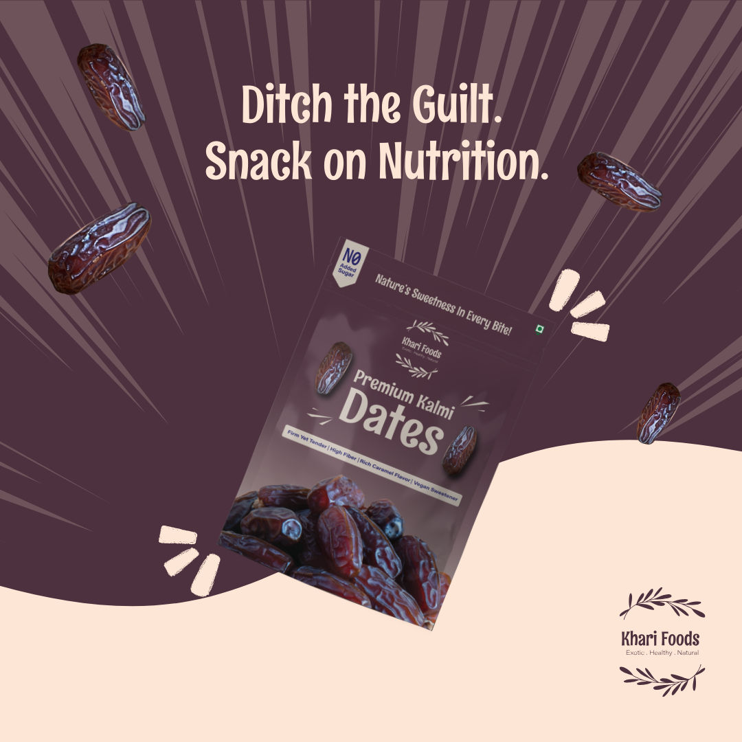 Banana Robusta (4pc), Watermelon Kiran(1pc) & Khari Foods Kalmi Dates(250gms) Combo