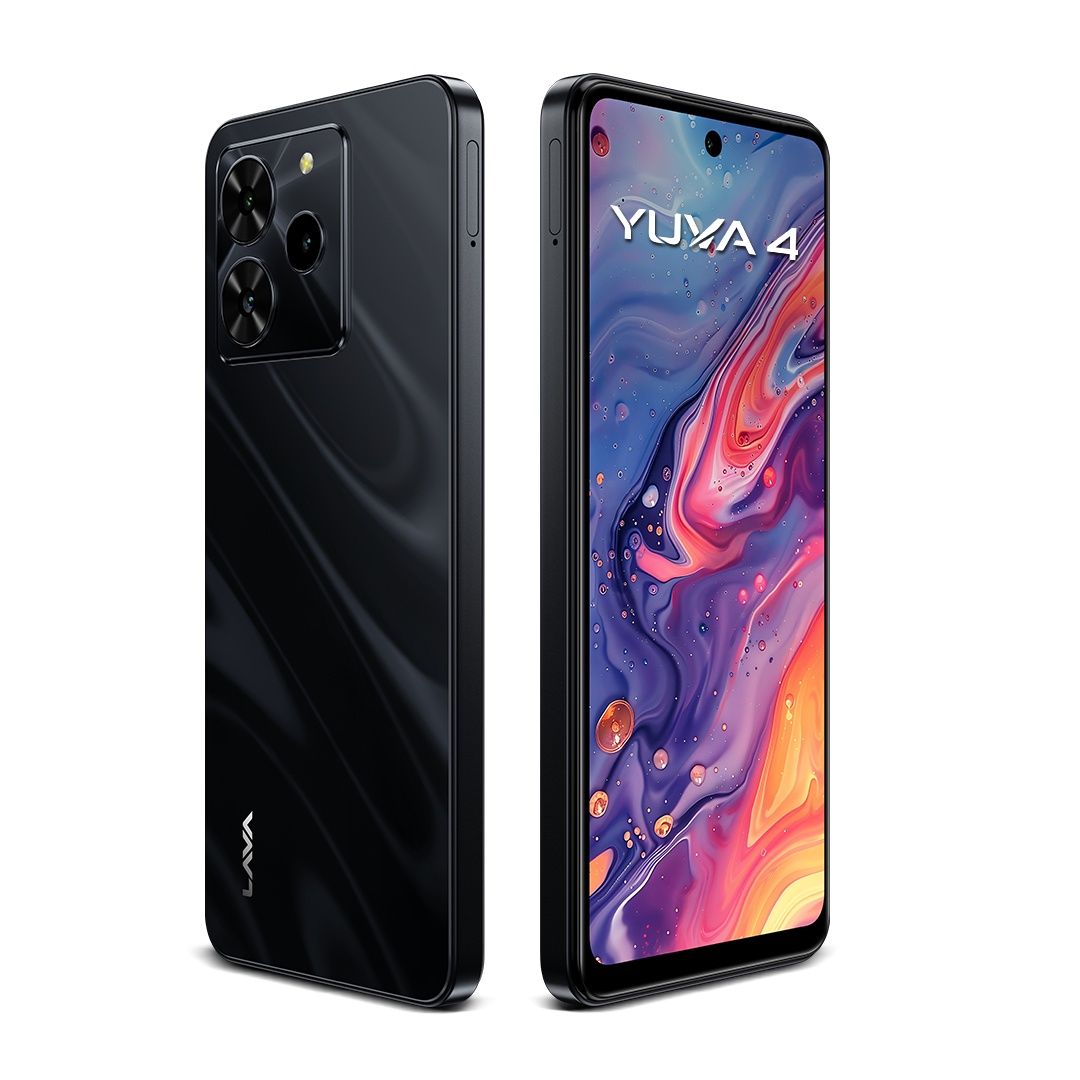Lava Yuva 4 | 4GB | 64GB | Glossy Black