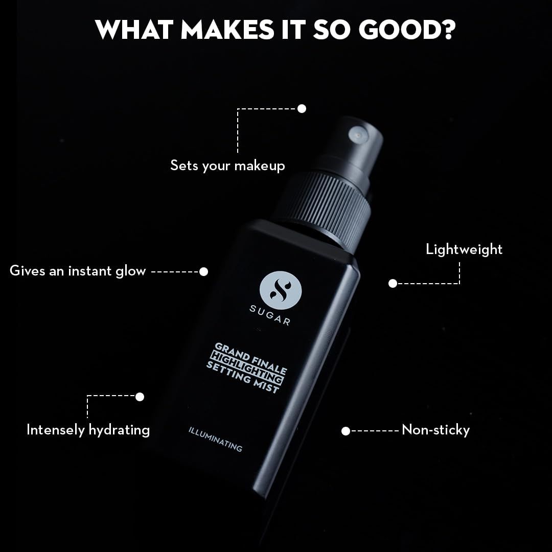 SUGAR Cosmetics Grand Finale Highlighting Setting Mist (699)