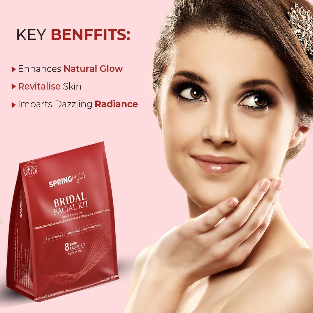 Spring H2O Bridal Facial Kit With Glow Skin