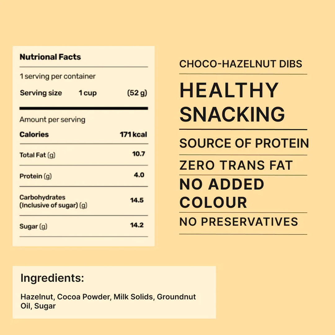 Beanly Hazelnut Choco Dips | Box | Artificial Colour-free and Flavour-free | 52 g