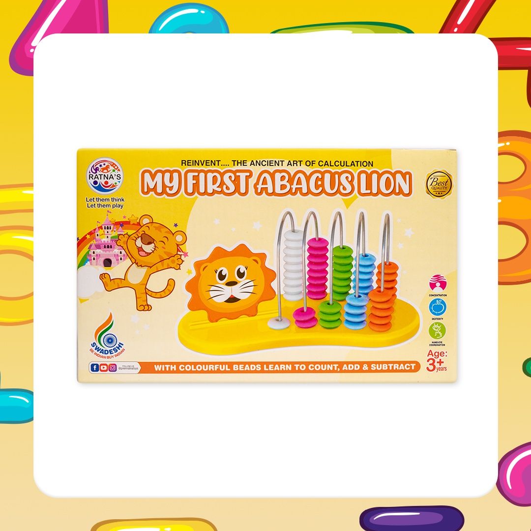 Ratna's My First Abacus Lion