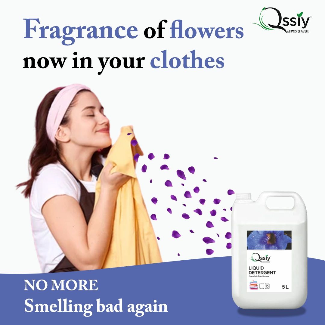 Qssiy Liquid Detergent Top Load Front Load | Detergent Liquid For Washing Machine | Fresh