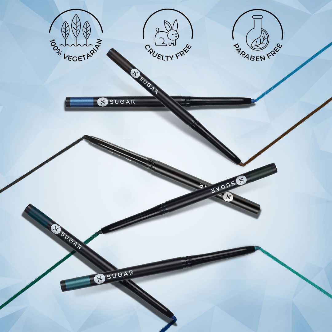 SUGAR Cosmetics Kohl Of Honour Intense Kajal - 04 True Blue