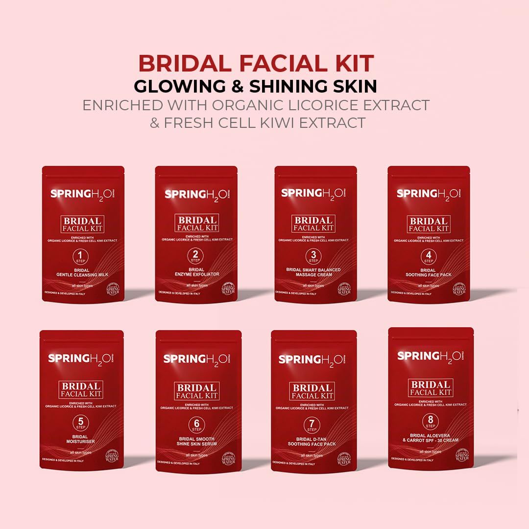Spring H2O Bridal Facial Kit With Glow Skin