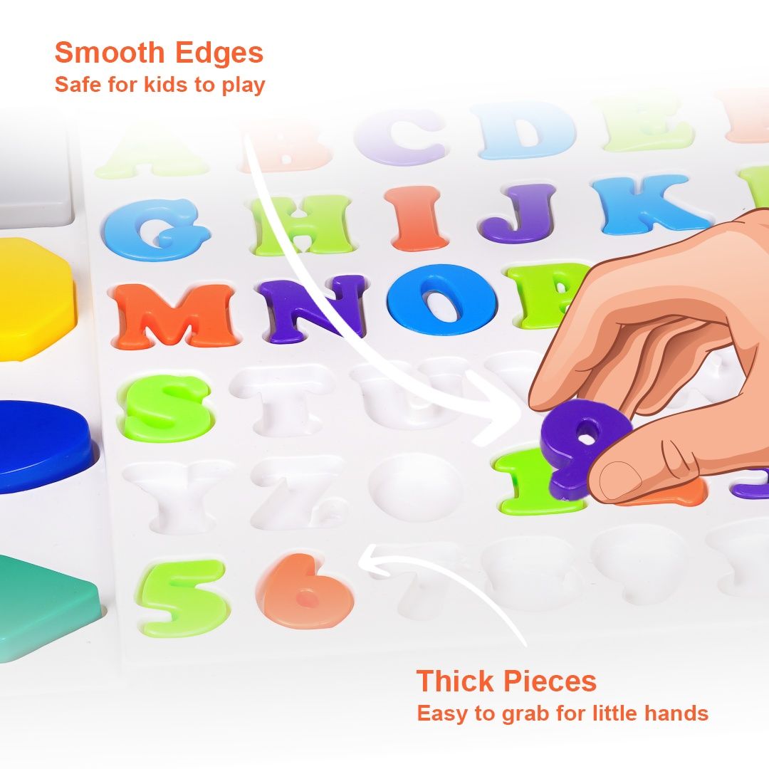 Ratna's Alpha Number & Shapes | Assorted