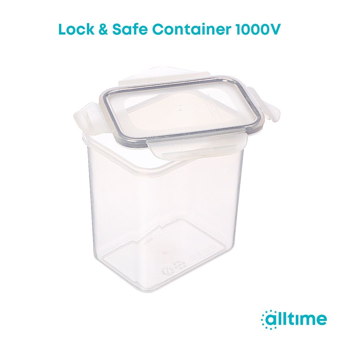 All Time Lock & Safe Storage Container | 1000 ml (Colour May Vary)