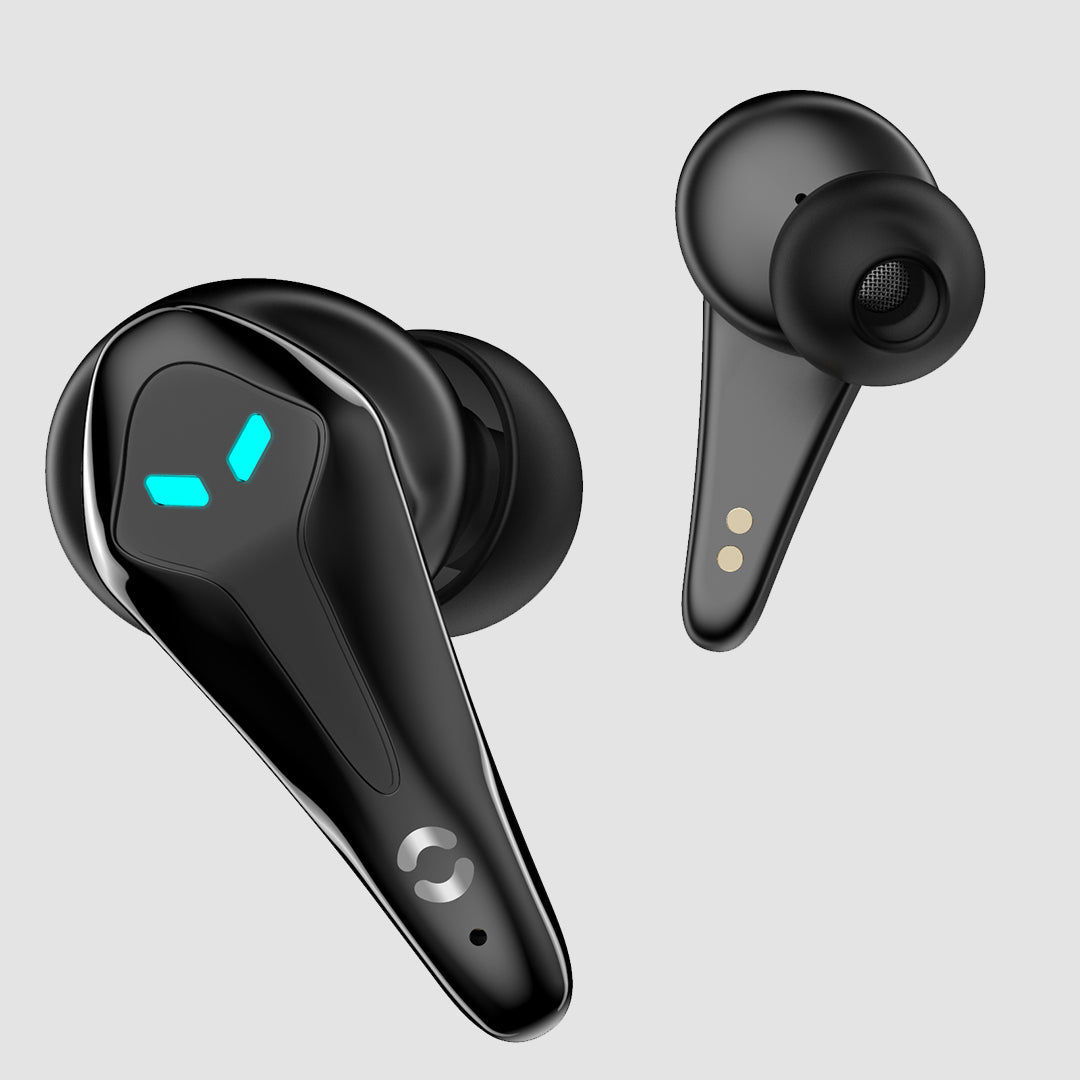Hoppup Xo3 Gaming Earbuds With 35Ms Low Latency, 13Mm Drivers & 50H Playtime(Black, True Wireless)