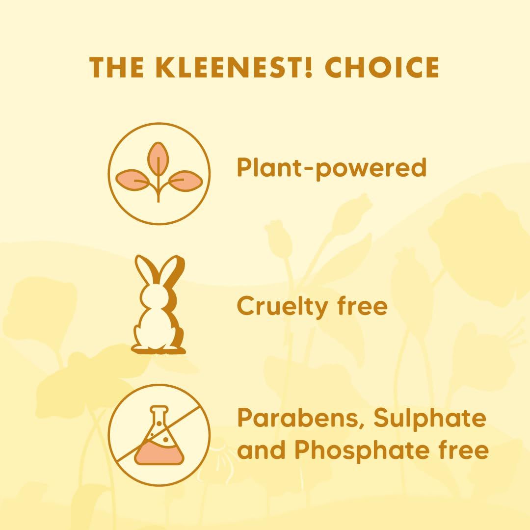 Kleenest Plant Based Soft On Hands Dishwash Liquid Refill