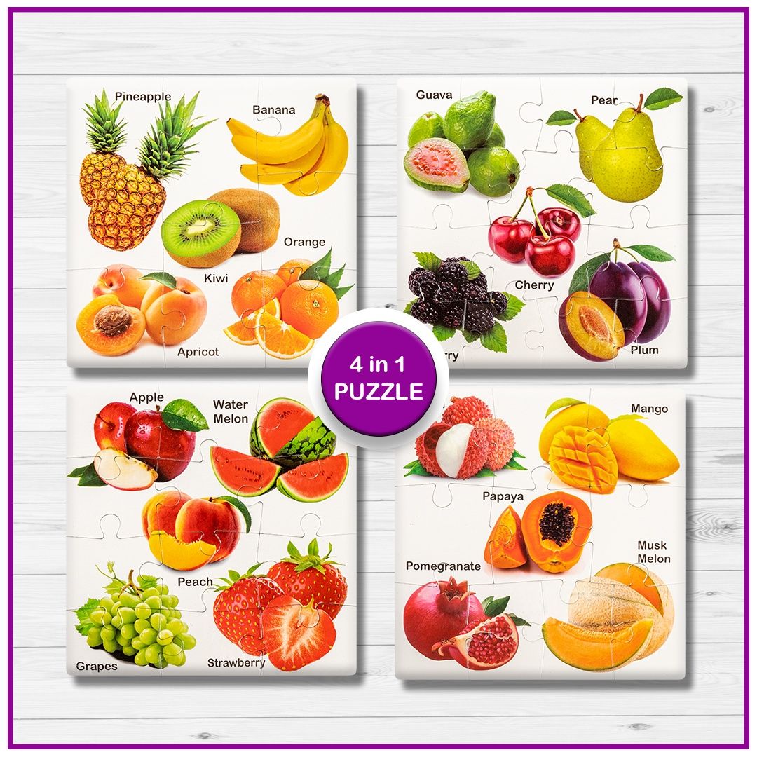 Ratna's Edu.Jigsaw Fruits